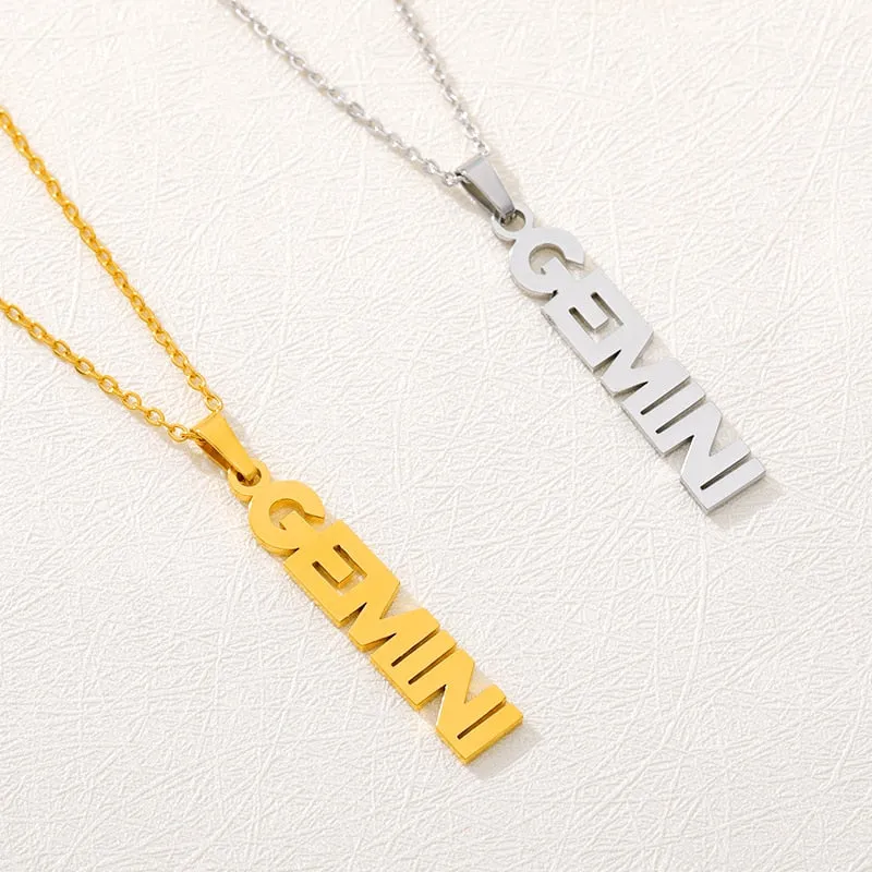 Zodiac Horoscope Necklaces - Unisex